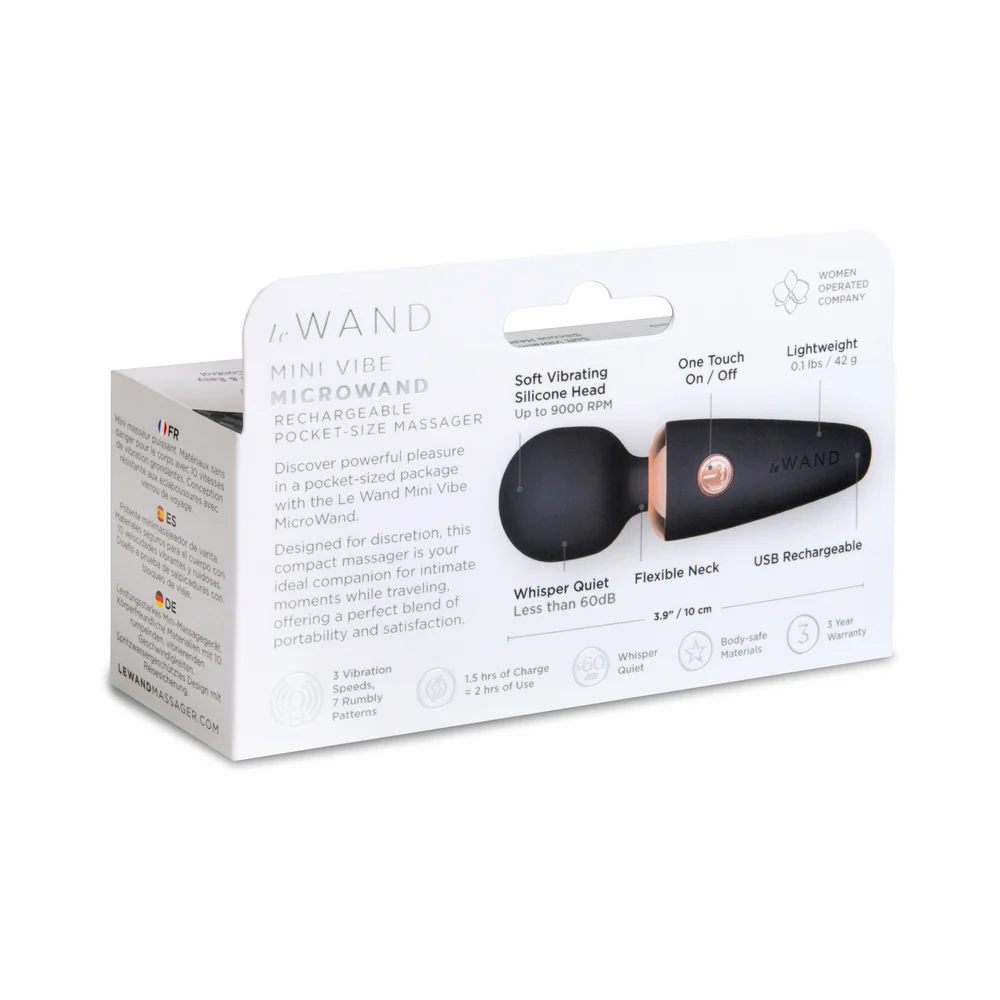 Le Wand Mini Micro Wand Black - Image 13