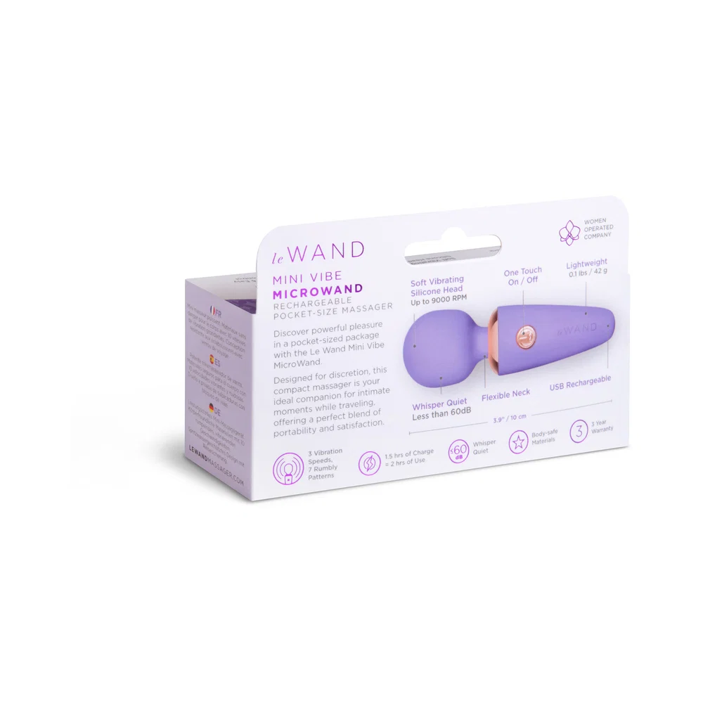 Le Wand Mini Micro Wand Violet - Image 13