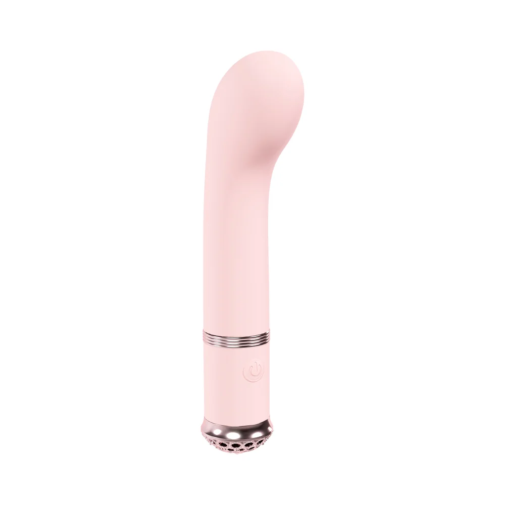 Loveline Cherie Rechargeable Silicone G-Spot Vibrator Pink - Image 2