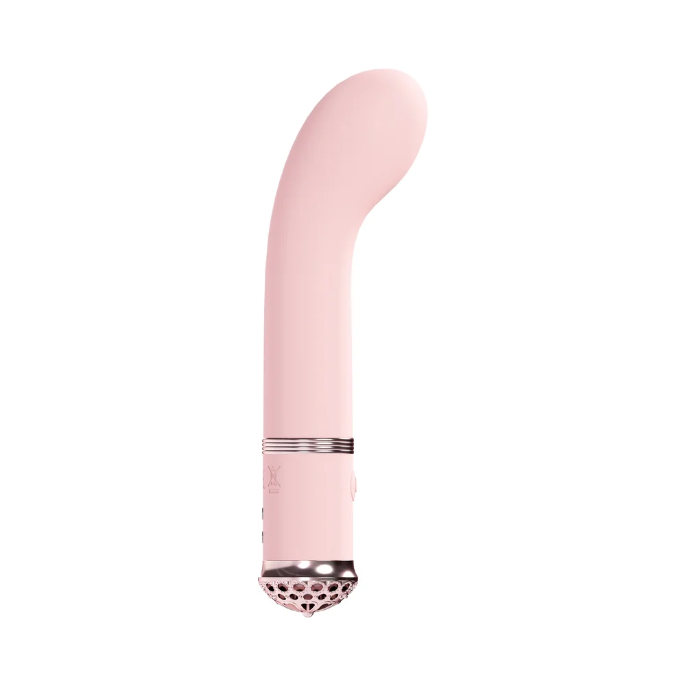 Loveline Cherie Rechargeable Silicone G-Spot Vibrator Pink - Image 3