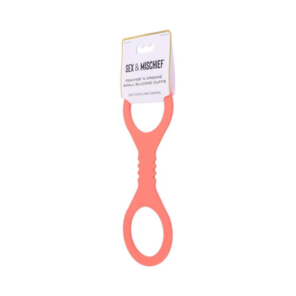 Sportsheets Sex & Mischief Peaches ''n CreaMe Small Silicone Cuffs - Image 4
