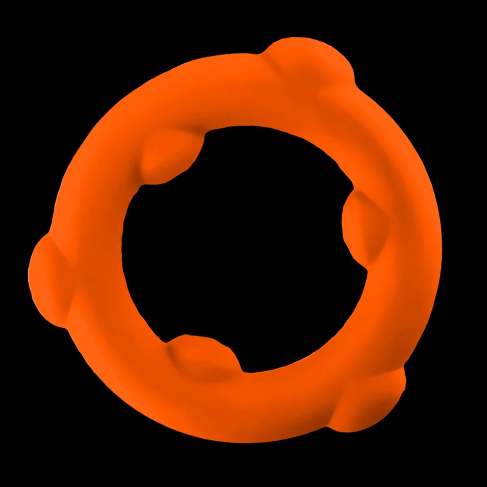 Oxballs Spinner Single Silicone Ring Orange - Image 7