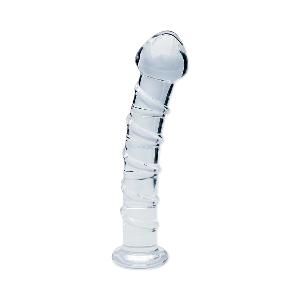 Clarity Seraphic Spiral Glass Dildo - Image 2