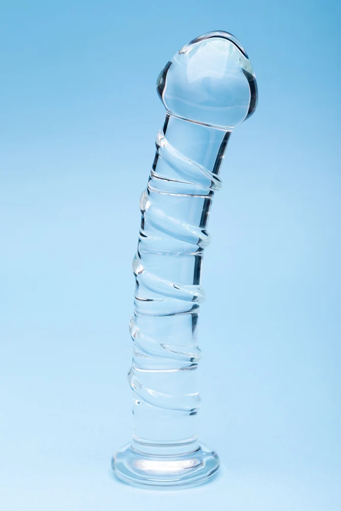 Clarity Seraphic Spiral Glass Dildo - Image 6