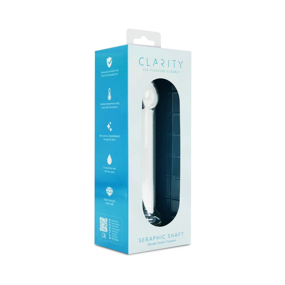 Clarity Seraphic Shaft Glass Dildo - Image 5