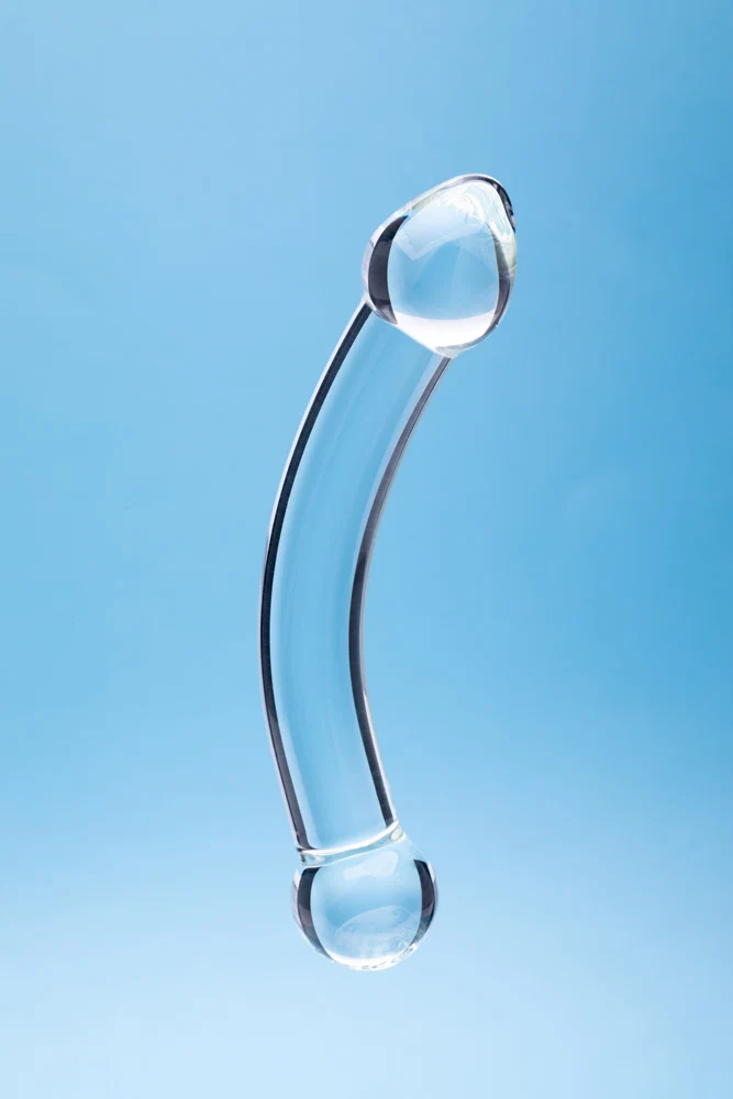 Clarity Celestial Purity Glass Dildo - Image 3