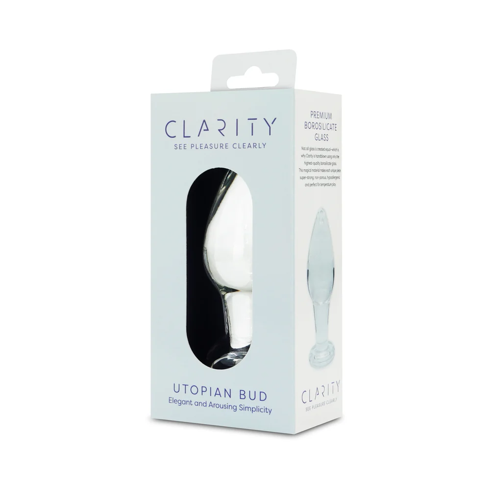 Clarity Utopian Bud Glass Plug - Image 4