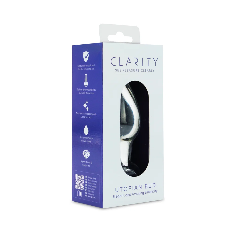 Clarity Utopian Bud Glass Plug - Image 5
