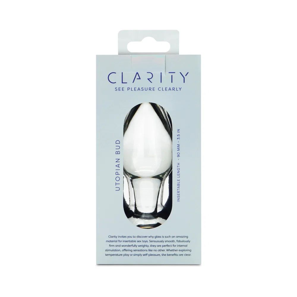 Clarity Utopian Bud Glass Plug - Image 6