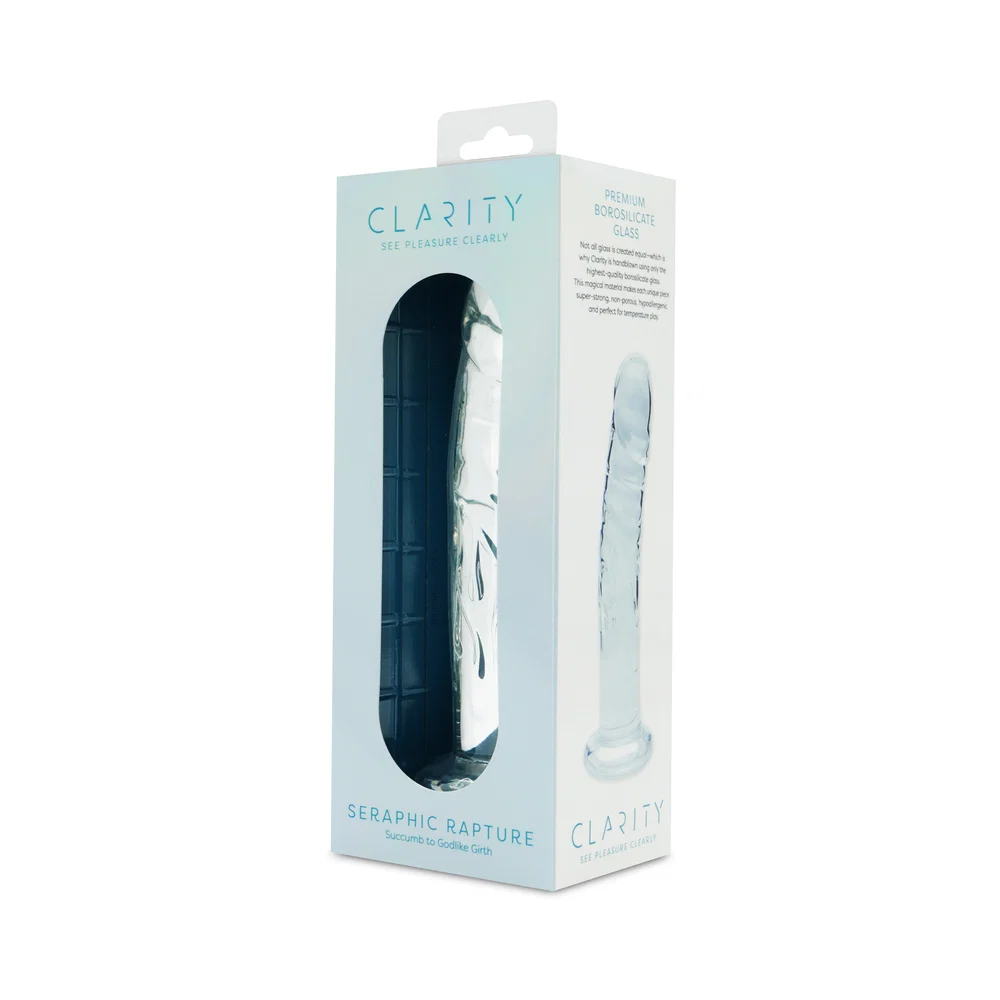 Clarity Seraphic Rapture Glass Dildo - Image 7
