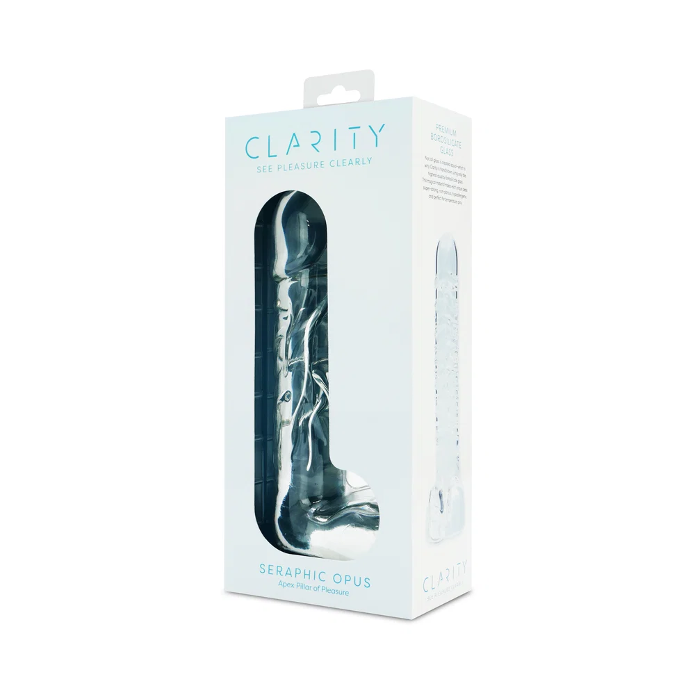 Clarity Seraphic Opus Glass Dildo - Image 7