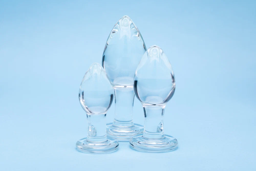 Clarity Utopian Trinity Glass Plug Set - Image 3