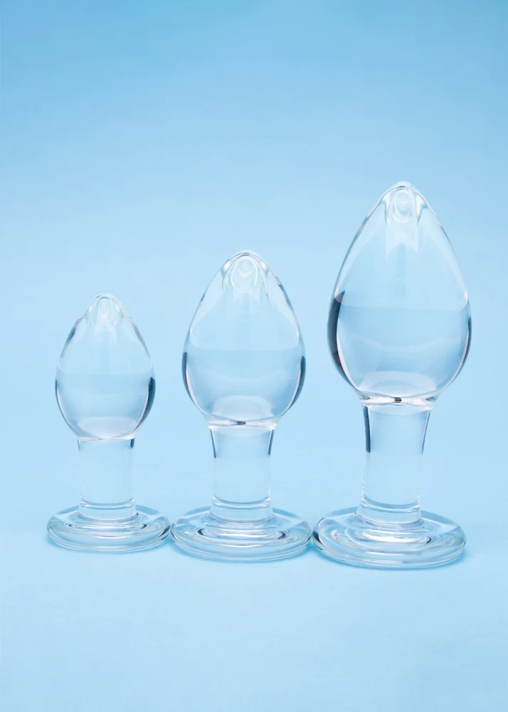 Clarity Utopian Trinity Glass Plug Set - Image 4