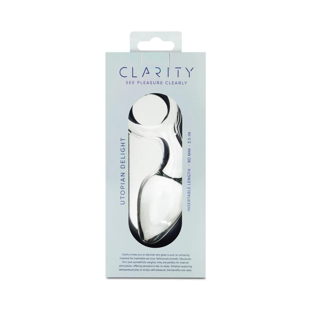 Clarity Utopian Delight Glass Plug - Image 11