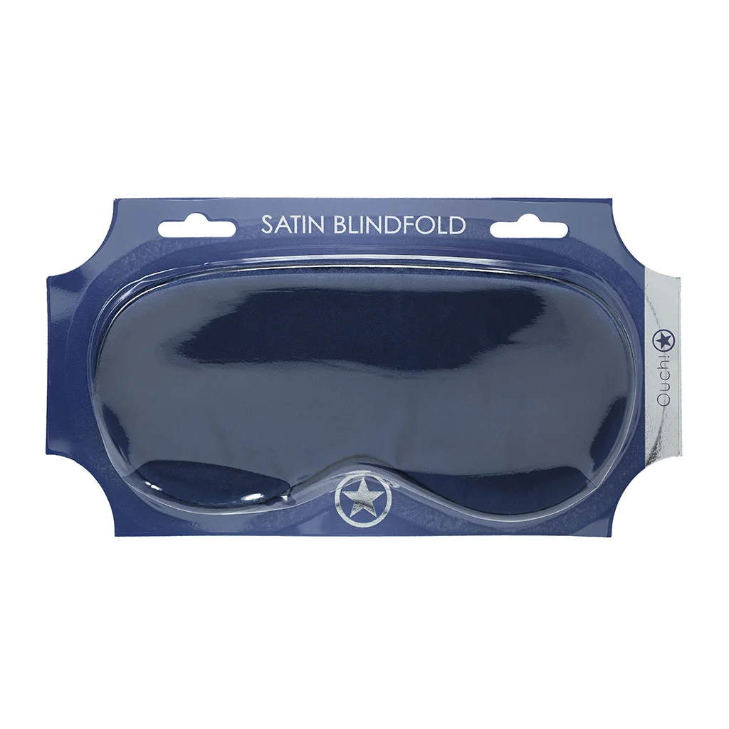 Ouch! Satin Mask Navy - Image 6