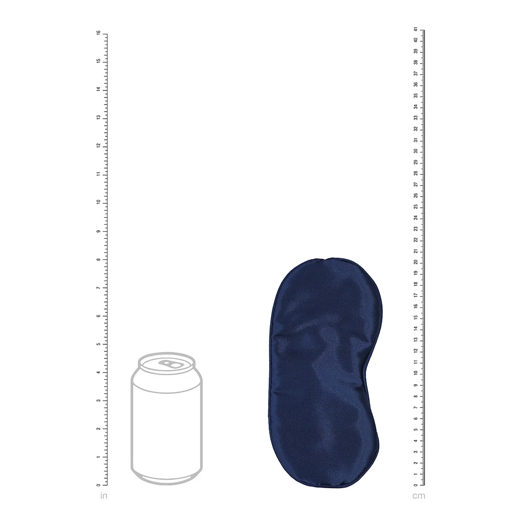 Ouch! Satin Mask Navy - Image 7