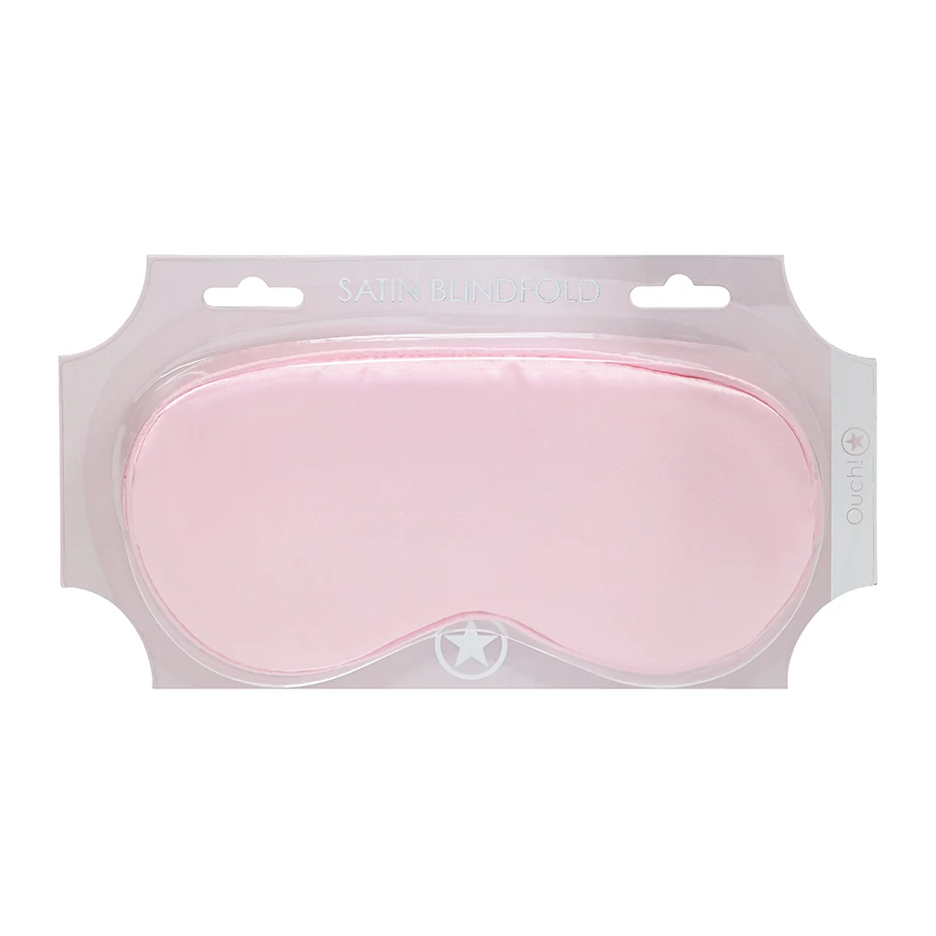 Ouch! Satin Mask Powder Pink - Image 3
