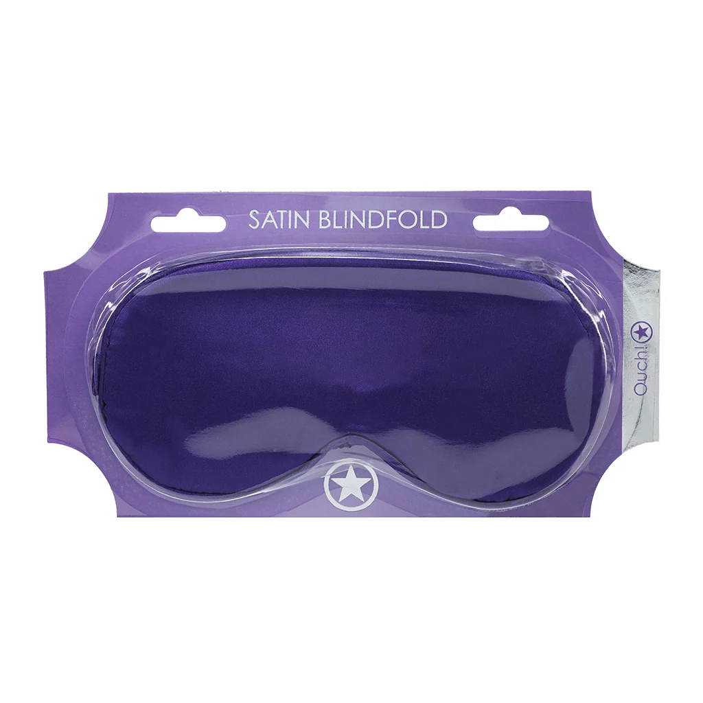 Ouch! Satin Mask Purple - Image 3
