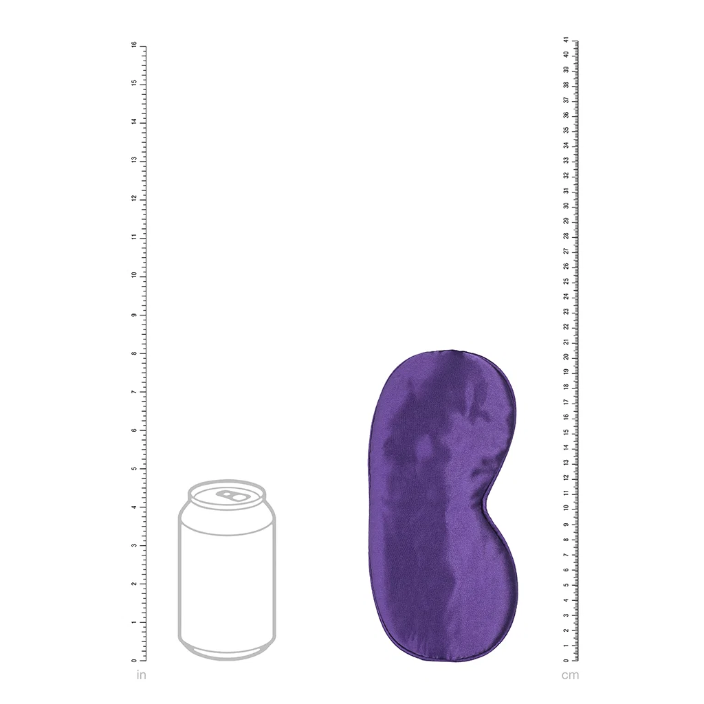 Ouch! Satin Mask Purple - Image 4