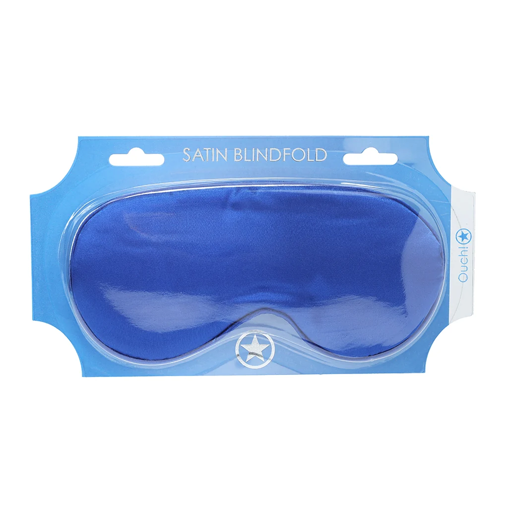 Ouch! Satin Mask Royal Blue - Image 3