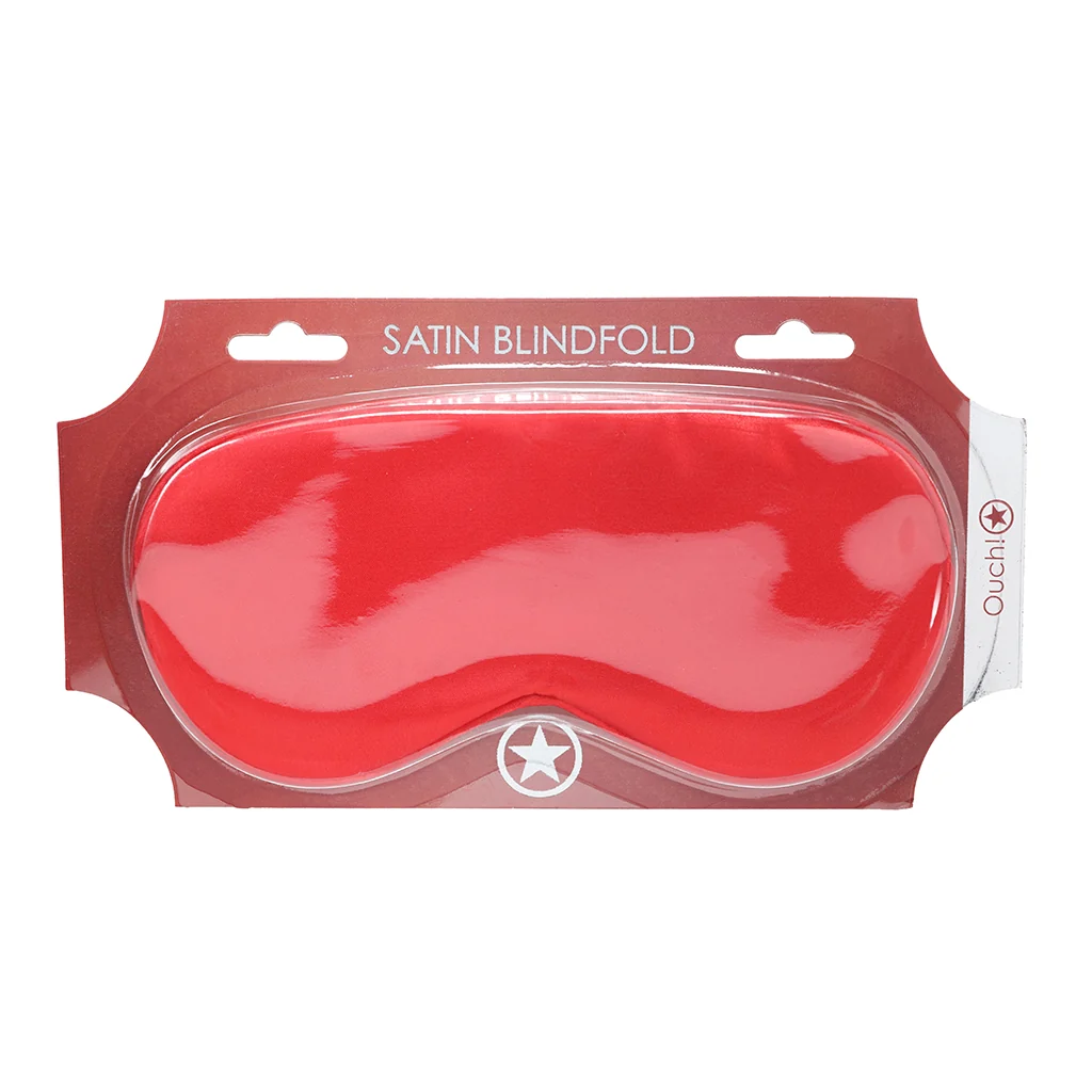 Ouch! Satin Mask Red - Image 3