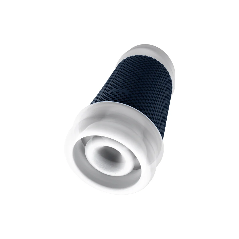 VeDO Spank Rechargeable Vibrating Stroker Clear - Image 2