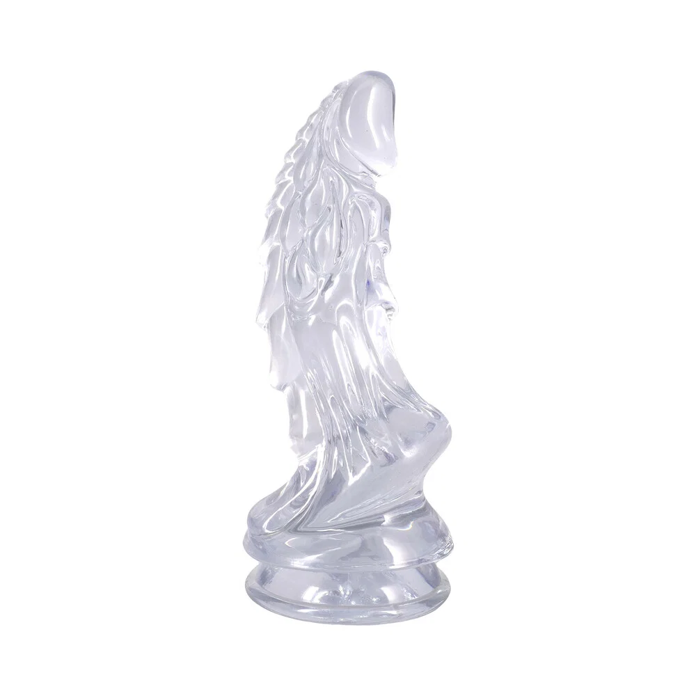 Crystal Jellies Invader 8.5 in. Dildo Clear - Image 4