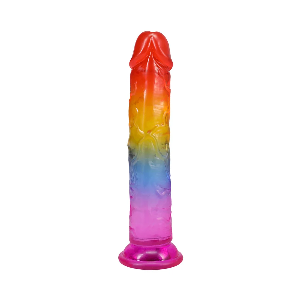 Crystal Jellies 7 in. Dong Rainbow - Image 3