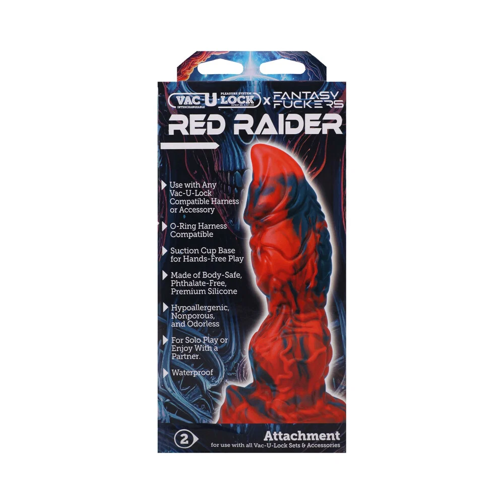 Vac-U-Lock x Fantasy Fuckers Red Raider Red/Black - Image 6