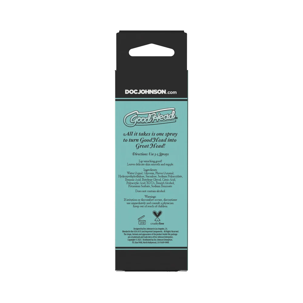 GoodHead Juicy Head Cocktails Dry Mouth Spray Piña Colada 2 oz. - Image 4