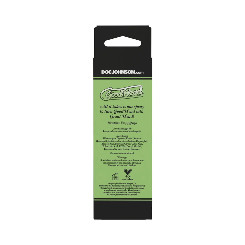 GoodHead Juicy Head Cocktails Dry Mouth Spray Mojito 2 oz. - Image 4