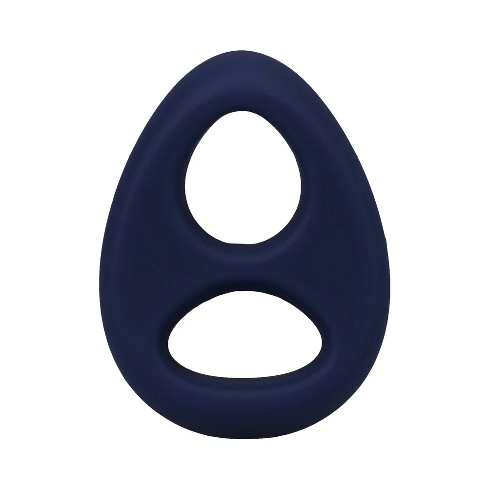 Rock Solid The Code Silicone C-Ring with Bandana Navy Blue/Black - Image 3