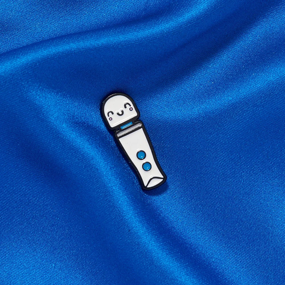Magic Wand Micro Enamel Pin - Image 4