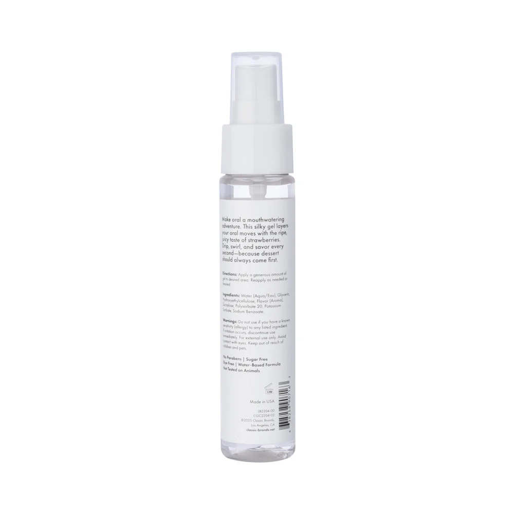 CG Blow Me Oral Sex Gel Strawberry 2 oz. - Image 3