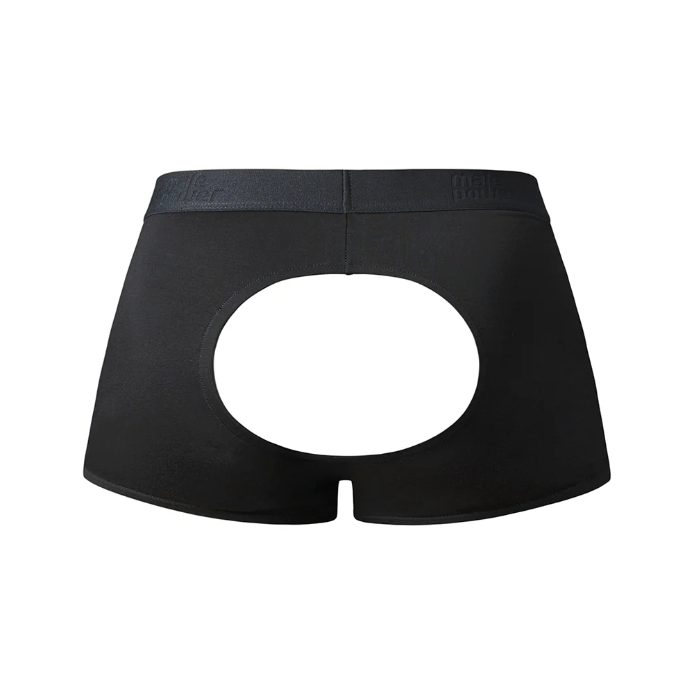 Male Power Open Ended Moon Short Black S/M - Image 5