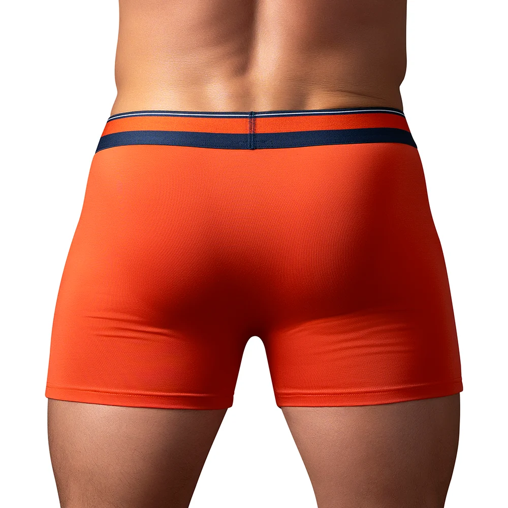 Male Power Soo Cumfy Boxer Brief Orange S - Image 3