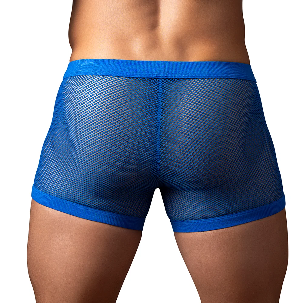 Male Power Fishnet 2.0 PCH Short Royal XL - Image 4