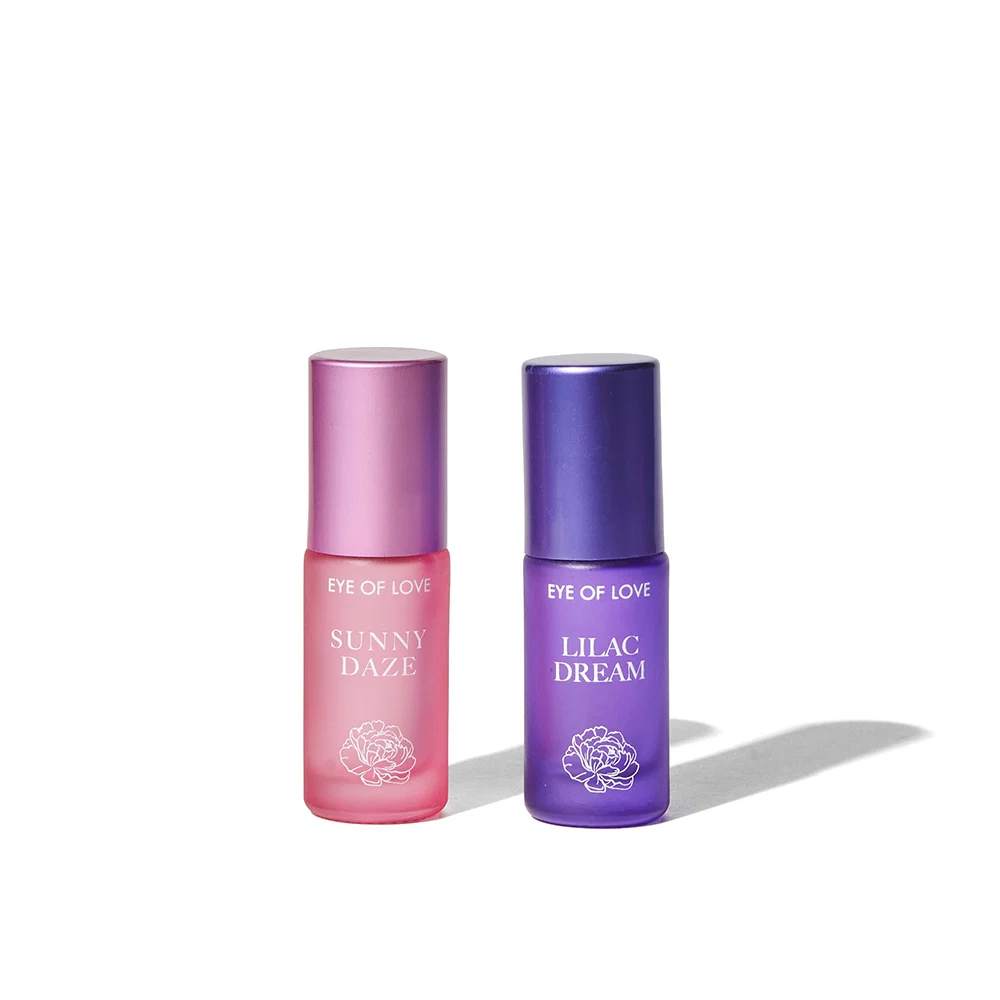 Eye of Love Pheromone Parfum Set 0.34 oz. Roll-On Sunny Daze/Lilac Dream - Image 6