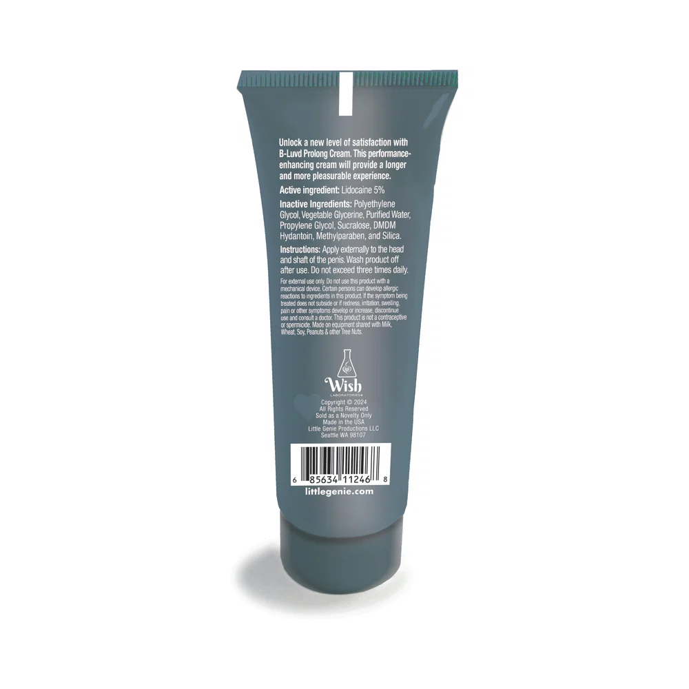 B-Luvd Erection Prolong Cream 2 oz. - Image 2