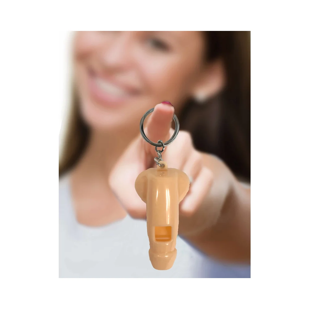 Super Fun Penis Whistle Key Chain - Image 2