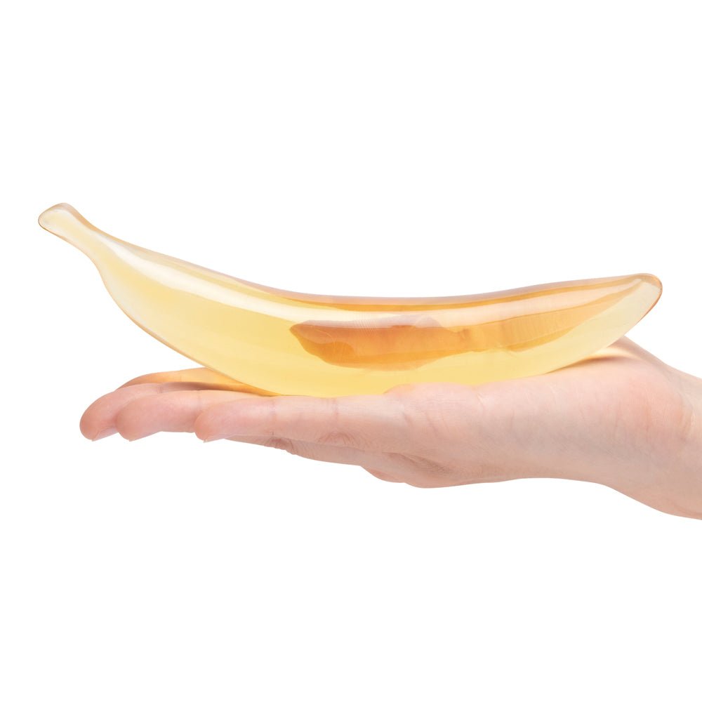 Glas Banana Joy 7 in. Glass Dildo - Image 5