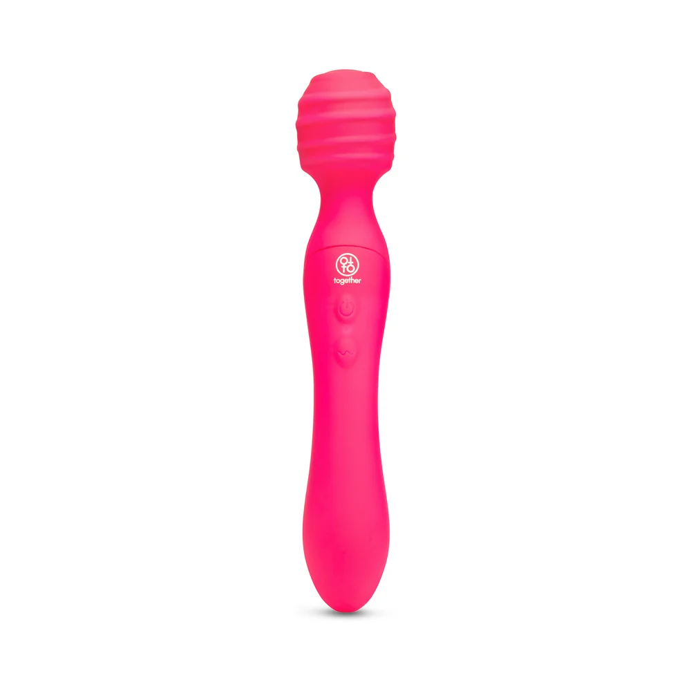 Together Tri Delight Dual-Ended Triple Stim Wand & Rabbit Vibrator - Image 4