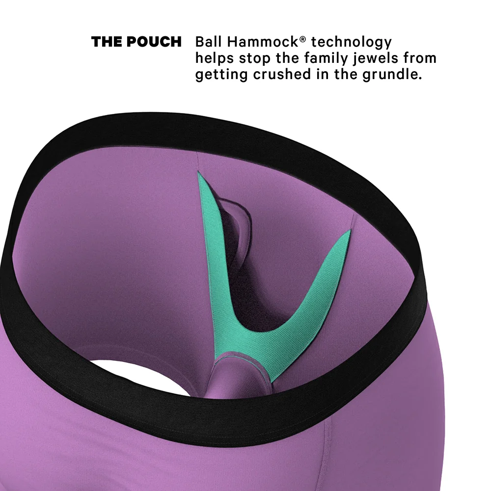 Shinesty The Double Entendre Eggplant Ball Hammock Pouch Underwear with Fly M - Image 9