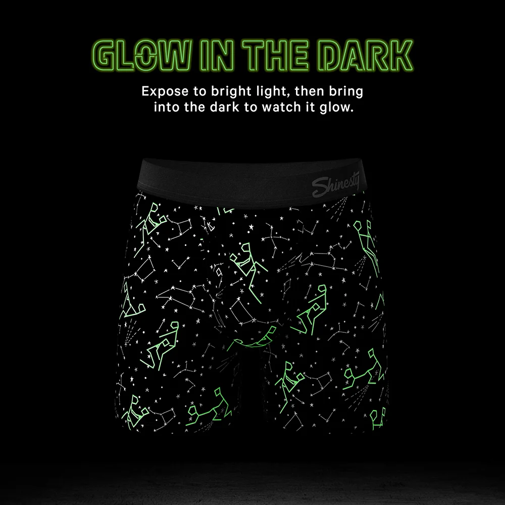 Shinesty The Big Bang Glow-in-the-Dark Constellation Ball Hammock Pouch Underwear with Fly S - Image 10