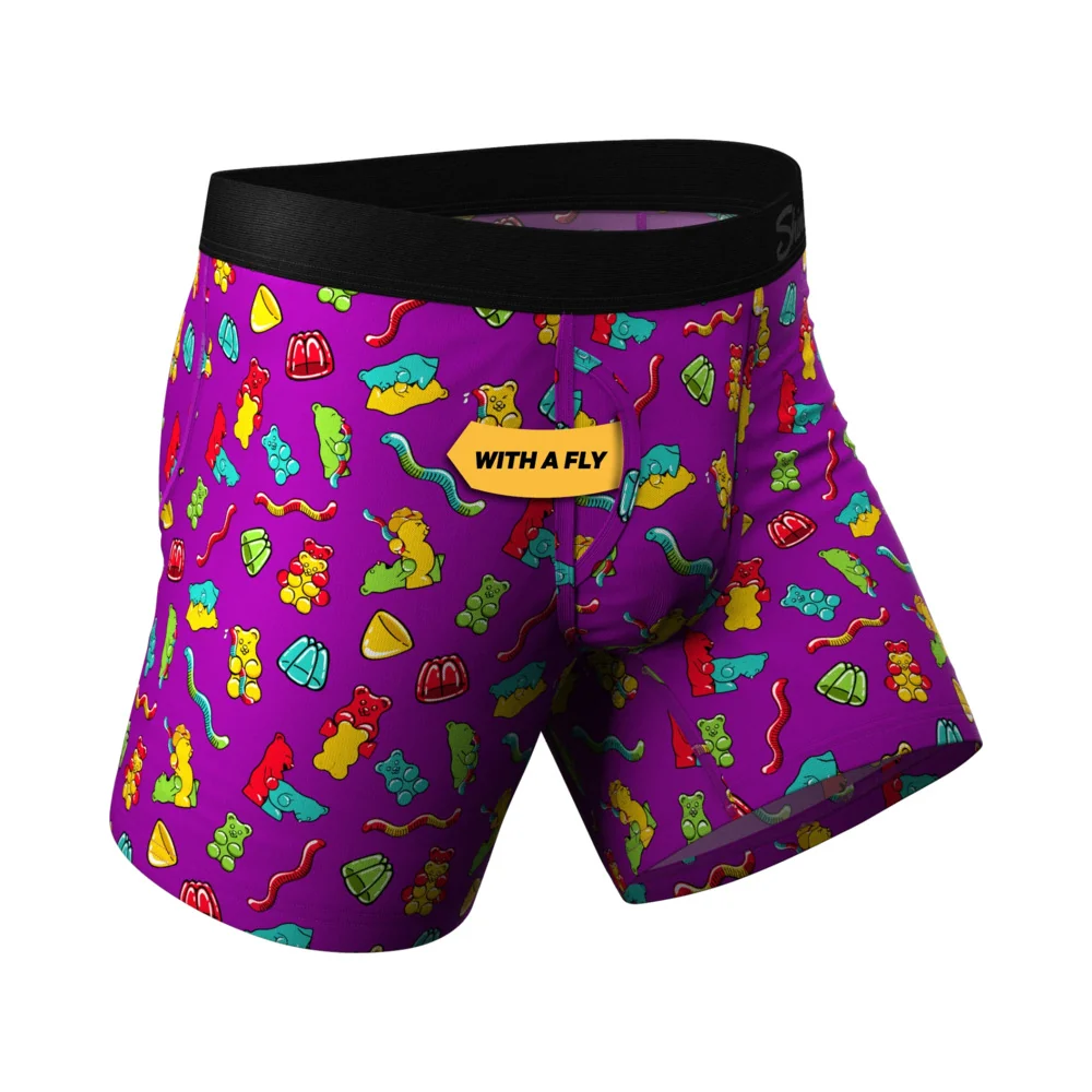 Shinesty The Naughty Bears Gummy Bear Ball Hammock Pouch Underwear with Fly S - Image 5