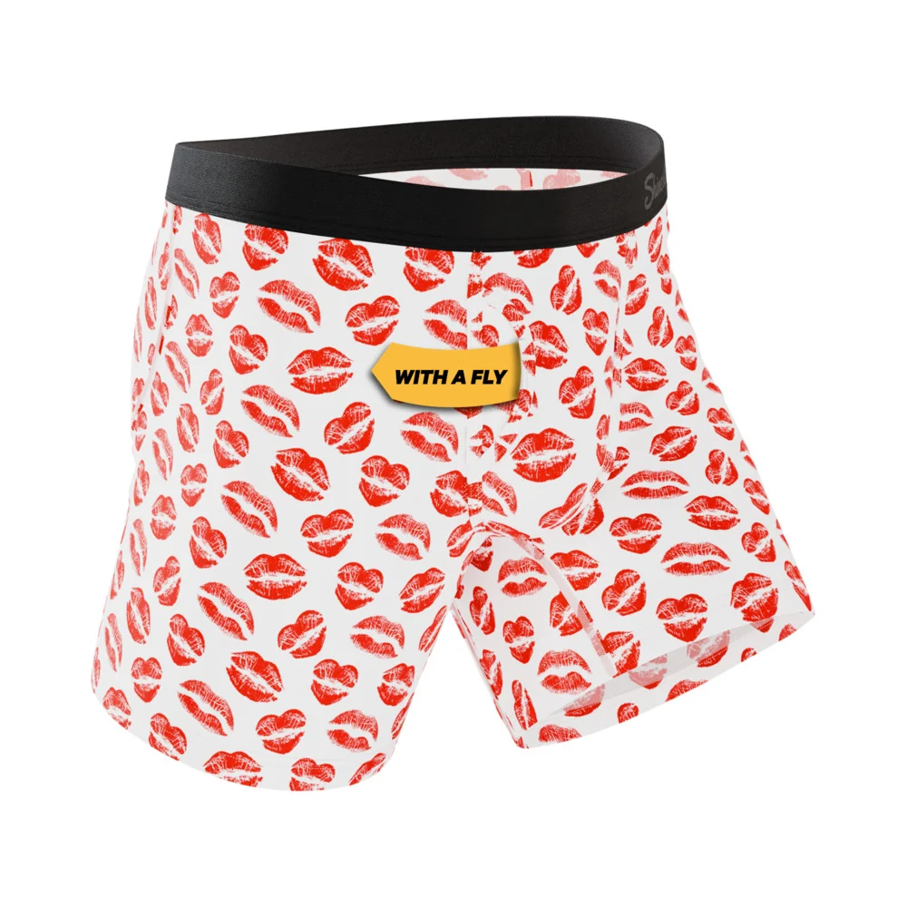 Shinesty The Pucker Up Lipstick Kiss Ball Hammock Pouch Underwear with Fly XL - Image 7