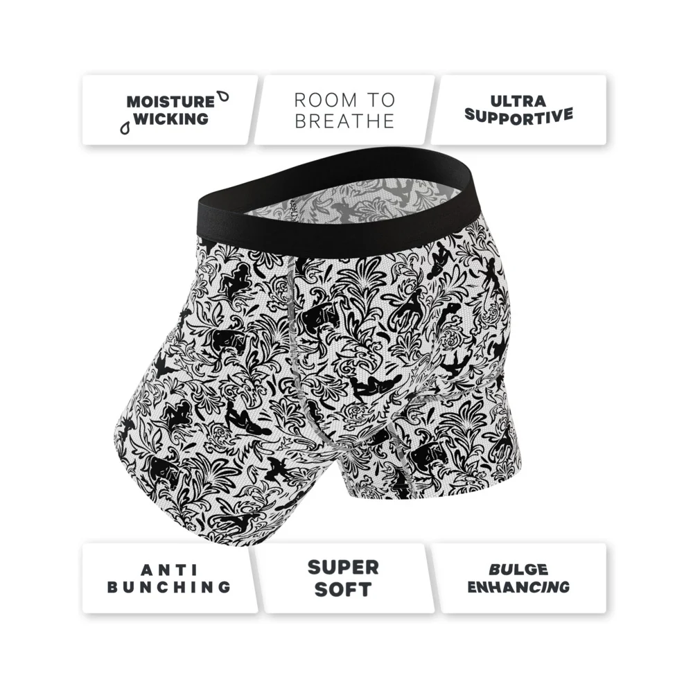 Shinesty The Racy & Lacy Provocative Lace Ball Hammock Pouch Underwear with Fly S - Image 9