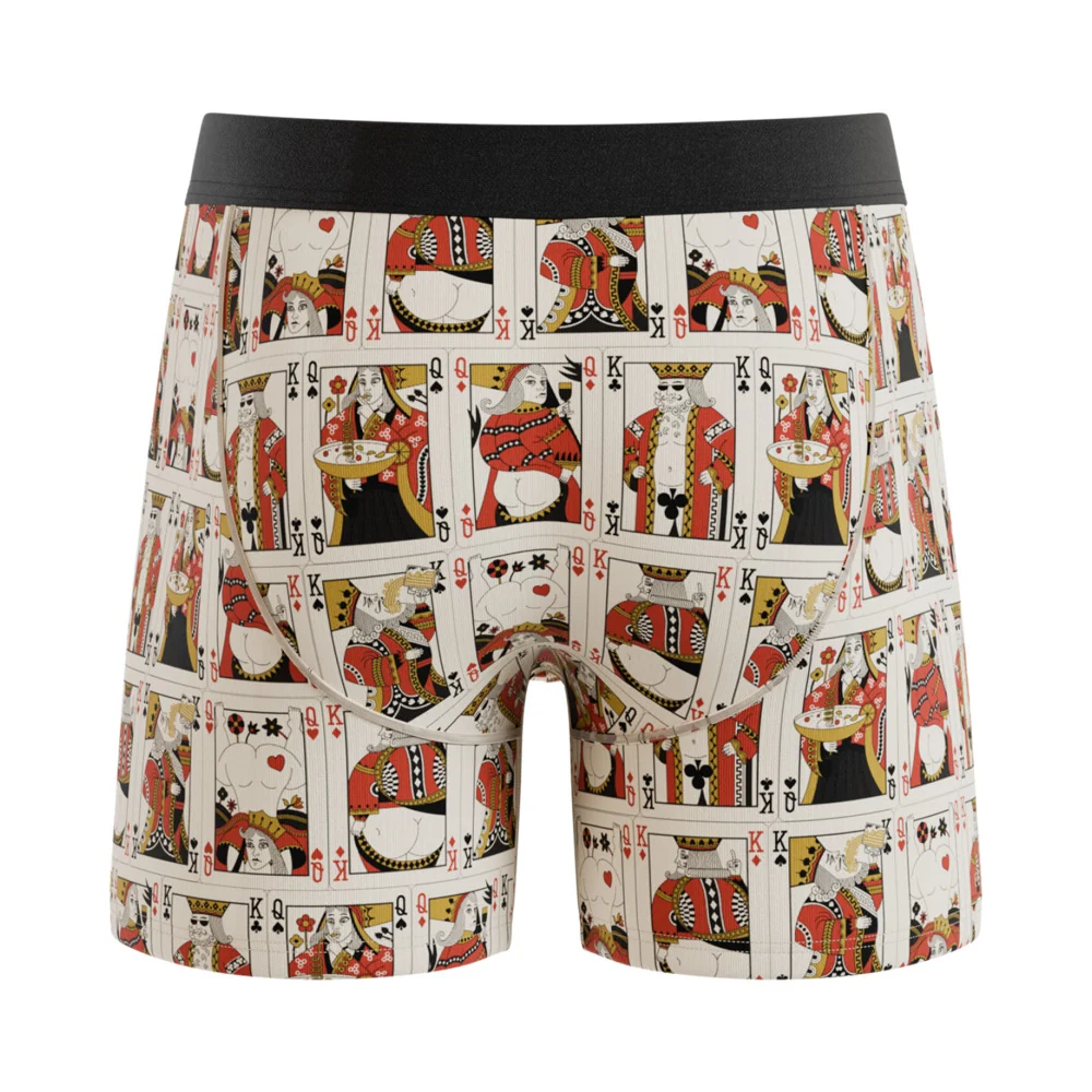 Shinesty The Bottomless Blackjack Vintage Playing Cards Ball Hammock Pouch Underwear with Fly L - Image 7