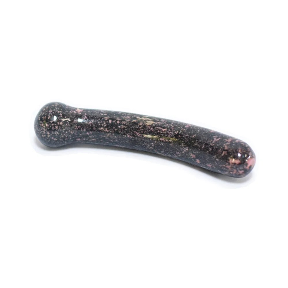 Chakrubs Anahata Curve Rhodonite Wand - Image 10