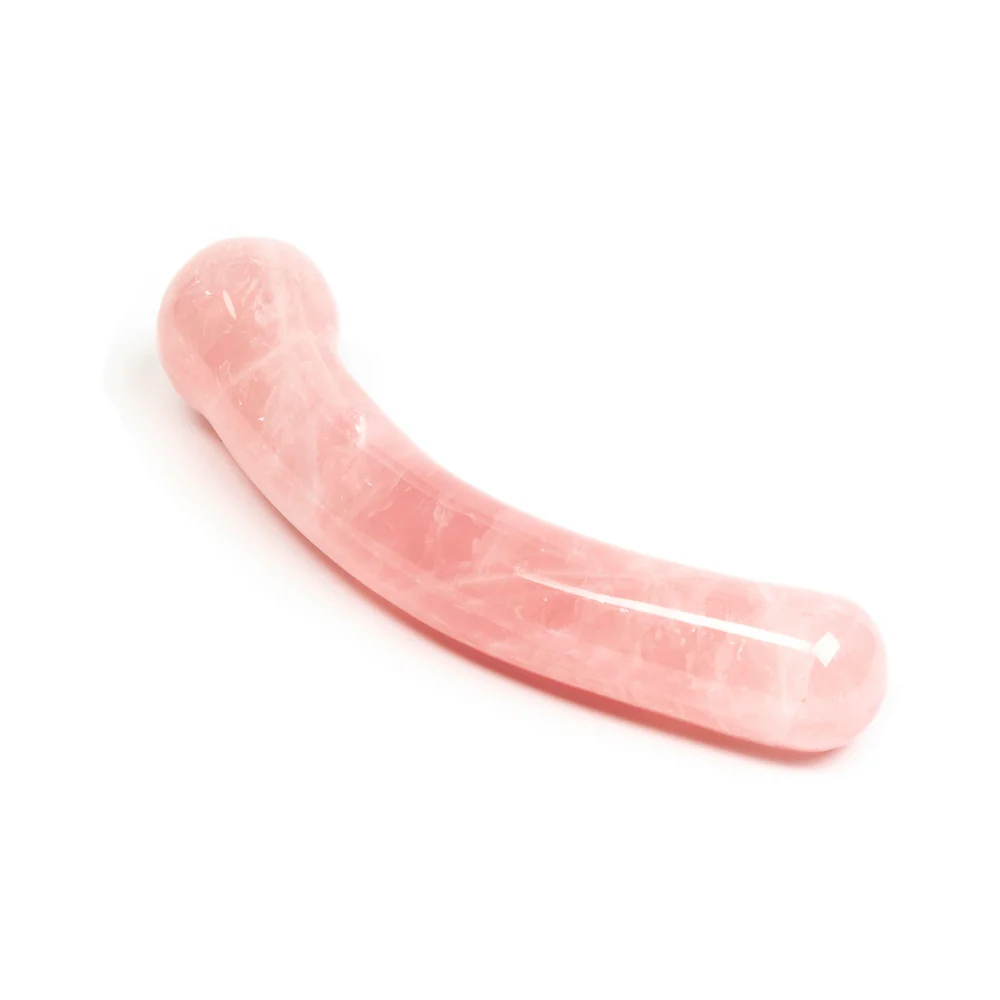 Chakrubs Heart Curve Rose Quartz Wand - Image 8